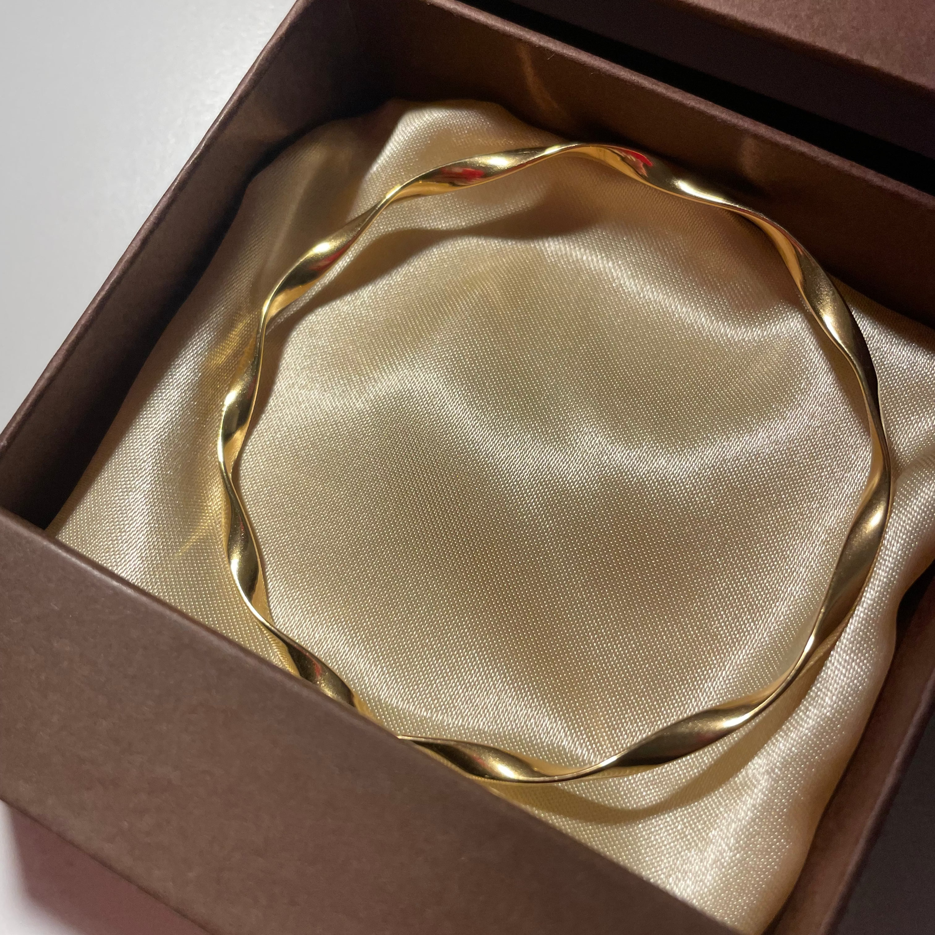 Bracelet Ruban Torsadé Baia